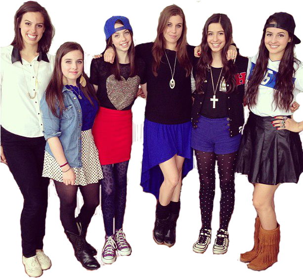 Cimorelli 2013 Photoshoot (612x612), Png Download