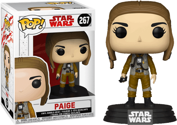 Paige Pop Vinyl Figure - Star Wars (600x600), Png Download