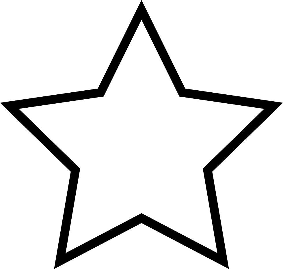 Five Star Comments - Smiley Star Black And White (980x932), Png Download