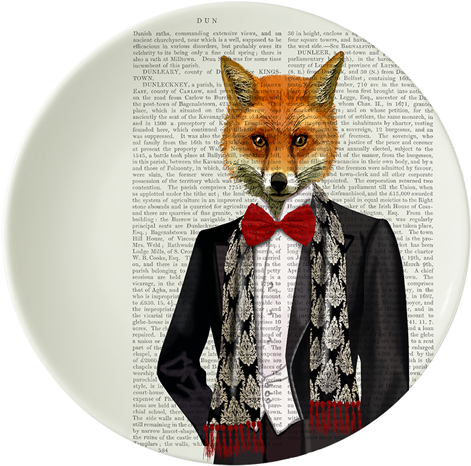 Woodland Finery Dinner Plate Set X8 Pieces - Plate, Set (800x800), Png Download