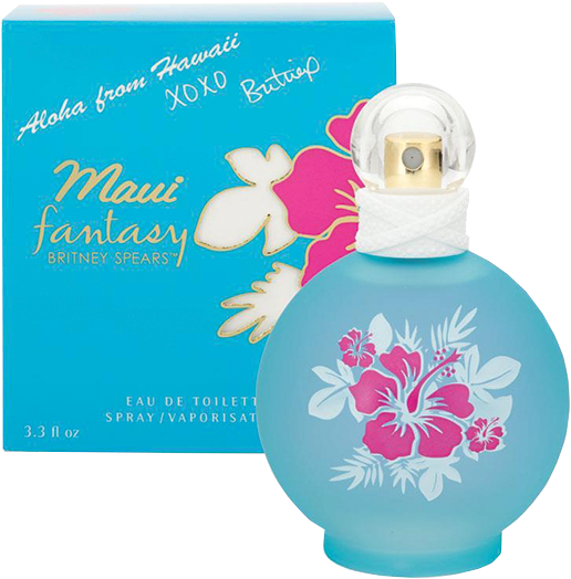 Britney Spears Maui Fantasy Edt 100ml - Britney Spears Maui Fantasy Eau De Toilette (567x734), Png Download