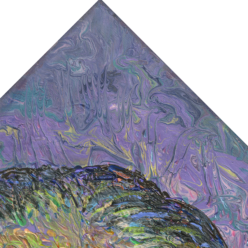 Acrylic Pouring Painting Project - Painting (800x800), Png Download