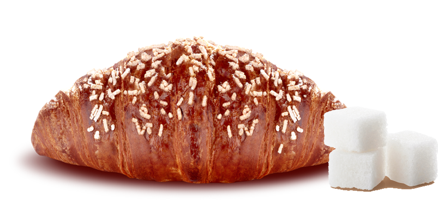 Classic Croissant Without Filling, Light And Tasty - Lye Roll (898x410), Png Download