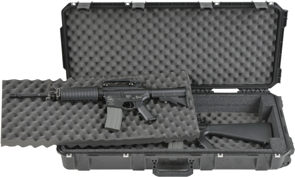 Guns - M4 Rifle Case (1200x611), Png Download