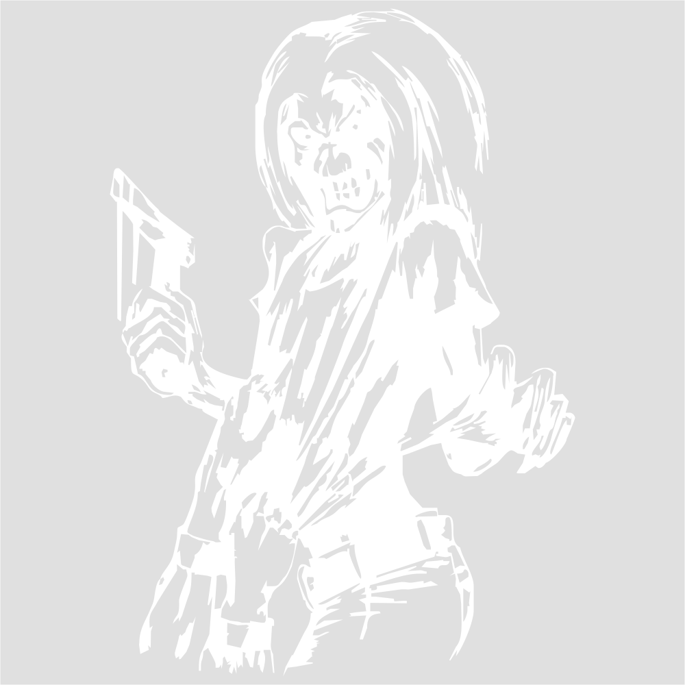 Iron Maiden Eddie Decal (1000x1000), Png Download