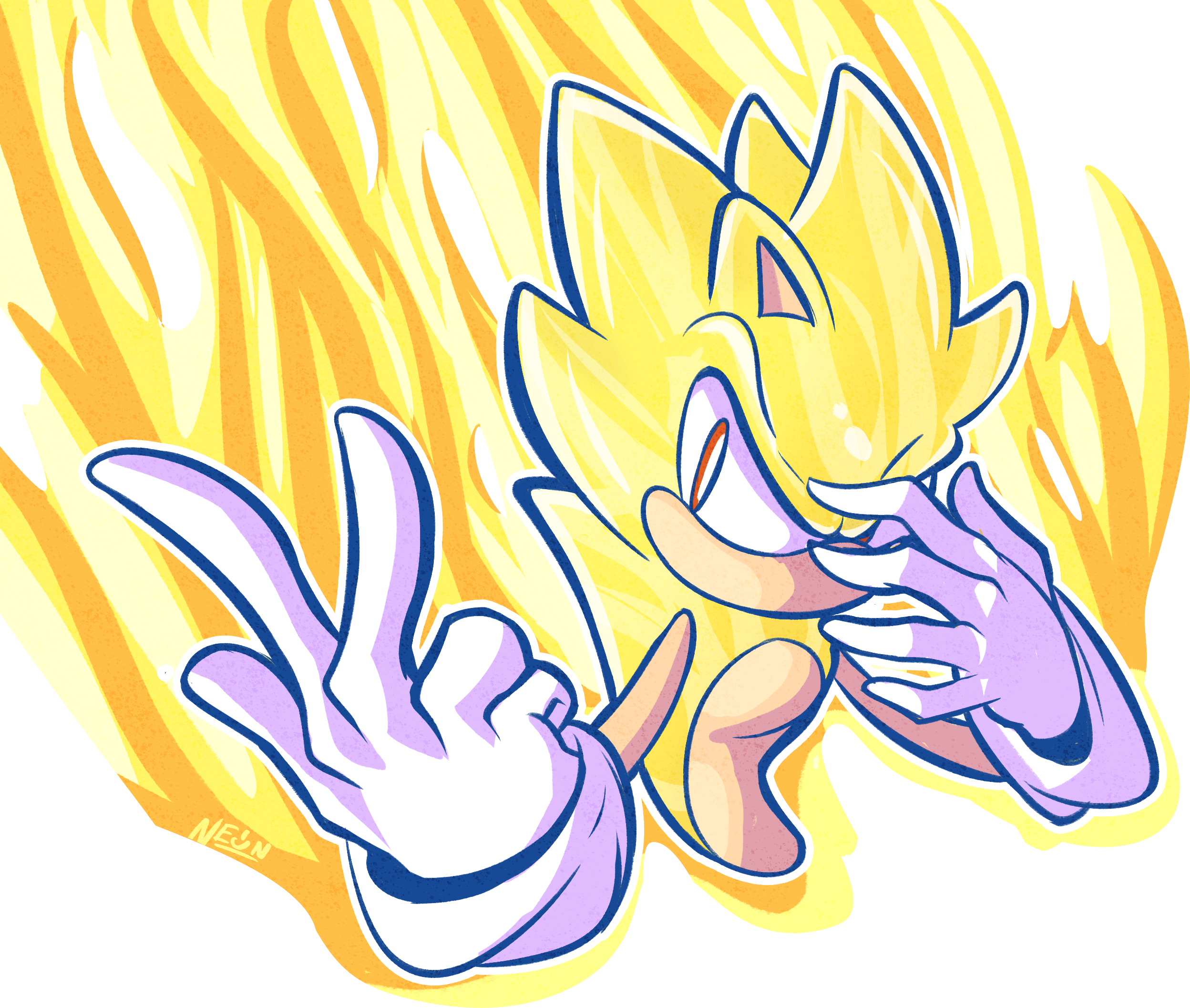 Golden Hedgehog - Illustration (2496x2114), Png Download