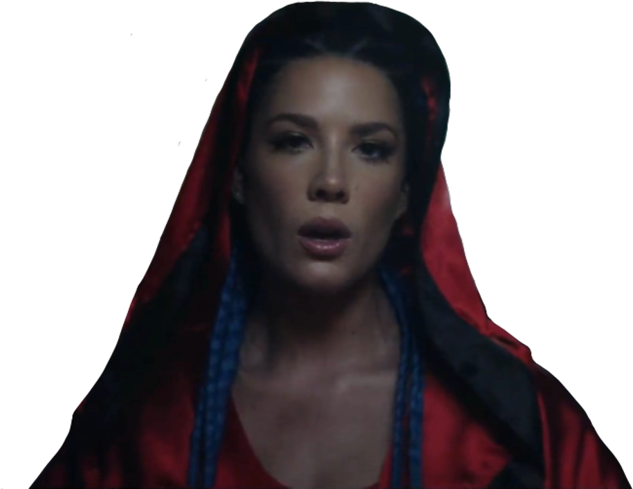 Halsey Sticker - Girl (1024x708), Png Download