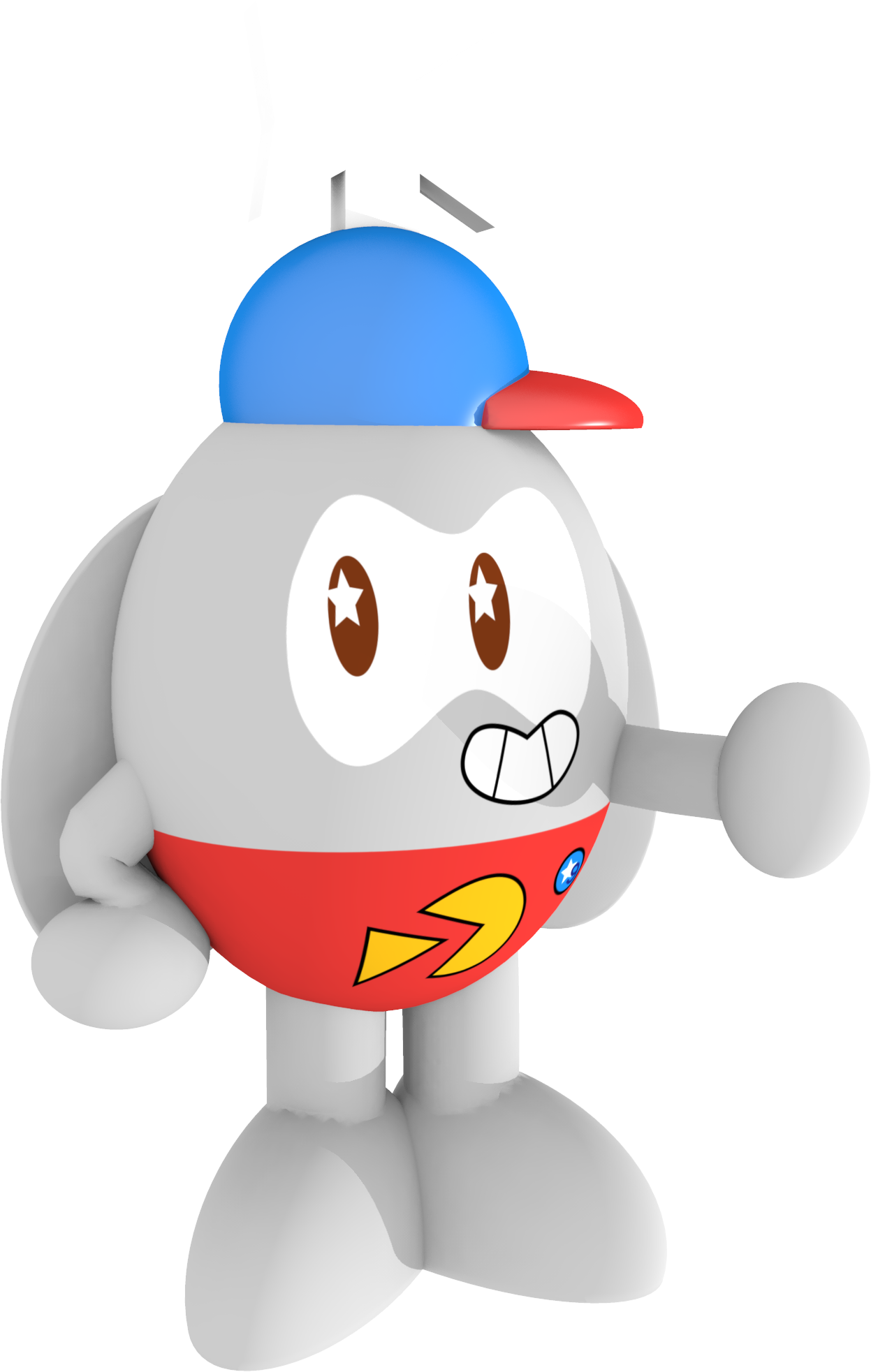 Lu9 3drender - Cartoon (1247x1965), Png Download