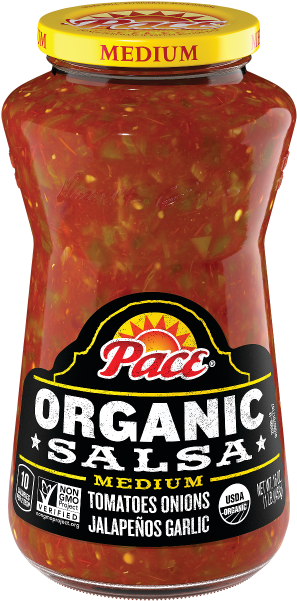 Organic Salsa Medium - Pace Picante Sauce (600x600), Png Download