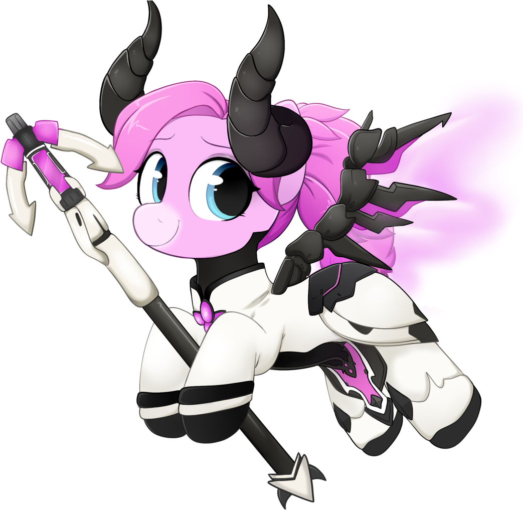 Moozua, Mercy, Oc, Oc - Cartoon (1093x1024), Png Download