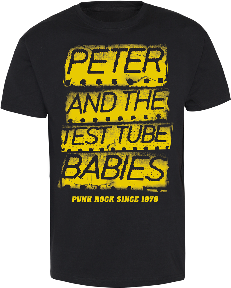 Peter & Test Tube Babies "logo Yellow" T-shirt - Peter And The Test Tube (1000x1000), Png Download