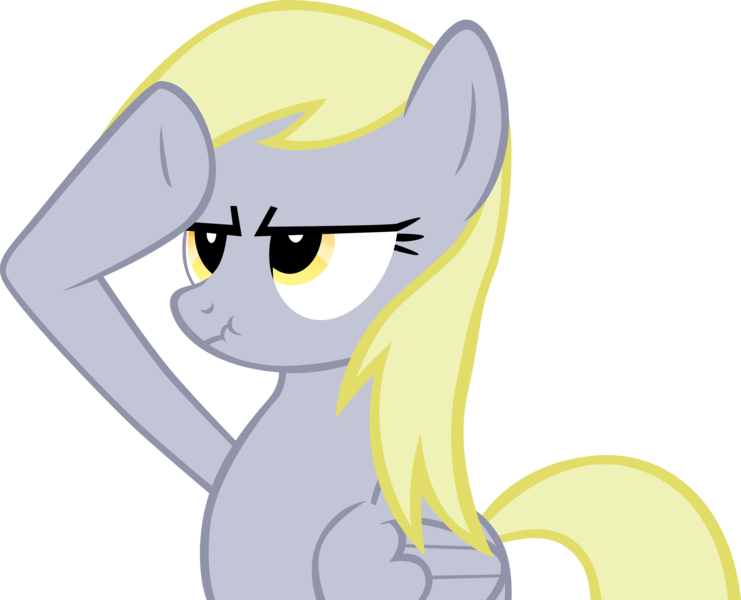 Oh - Rainbow Dash Salute (741x600), Png Download