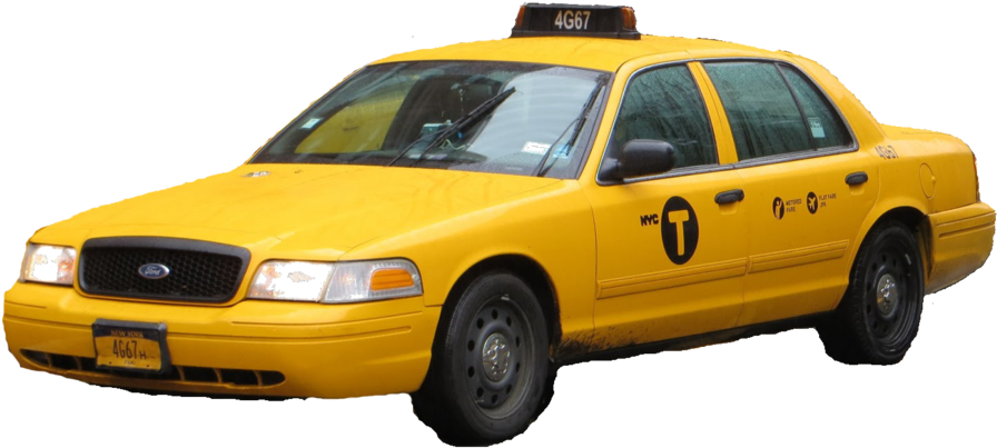 Taxi In New York - Ford Crown Victoria Police Interceptor (1000x750), Png Download