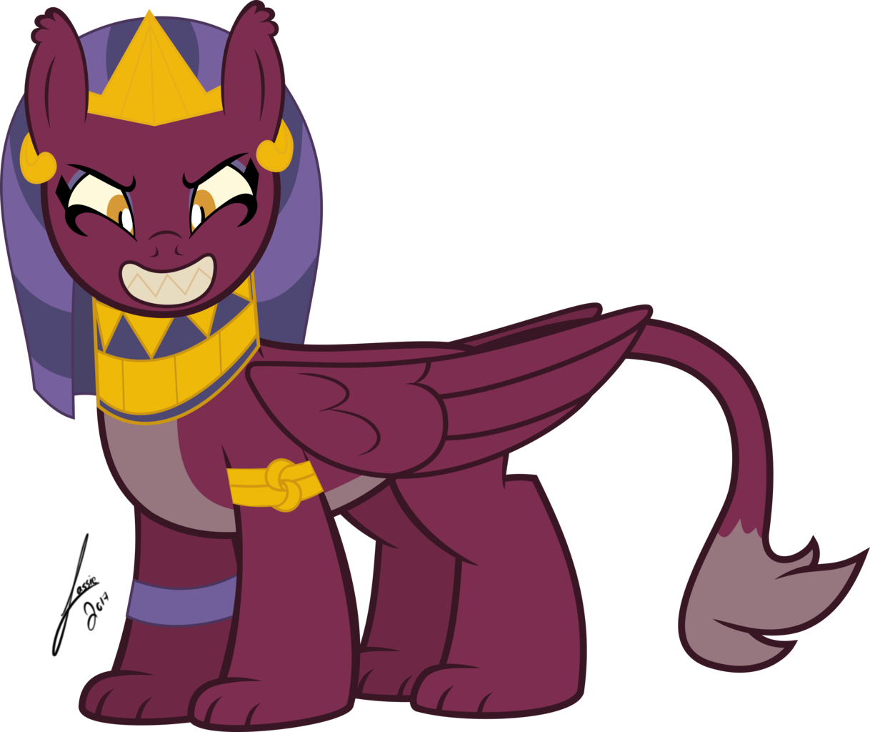 Absurd Res Artist - My Little Pony Sphinx (1218x1024), Png Download