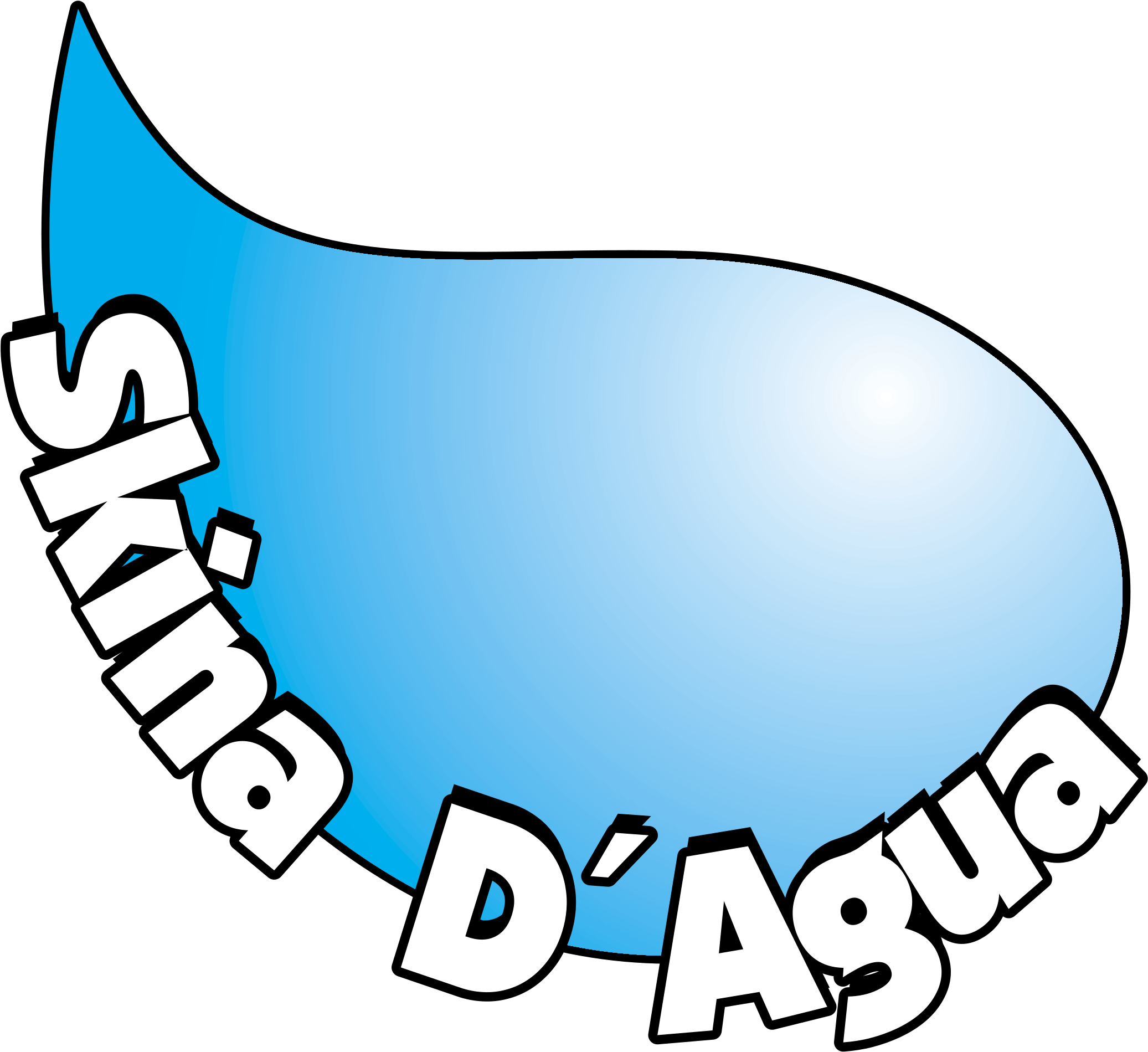 Skina D'agua Logo Png Transparent - Agua (2400x2400), Png Download