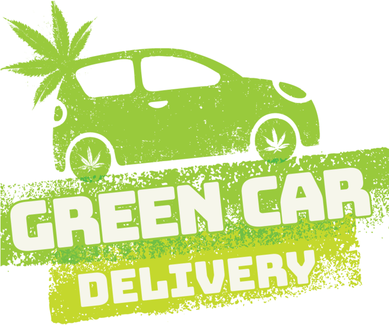Green Car Delivery (770x770), Png Download