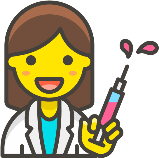 Doctor Woman Emoji - Transparent Emoji Chef (866x650), Png Download