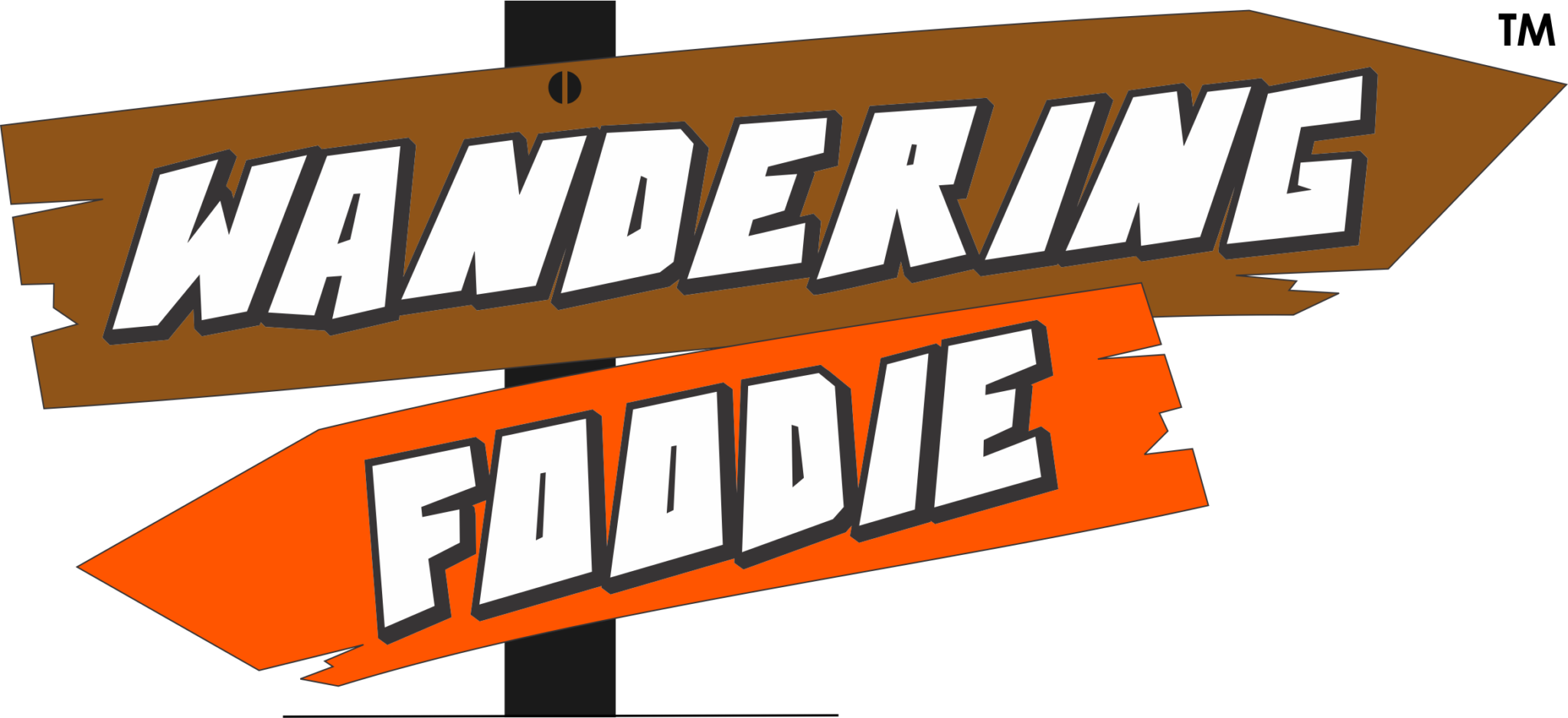 Wandering Foodie - Illustration (2048x938), Png Download