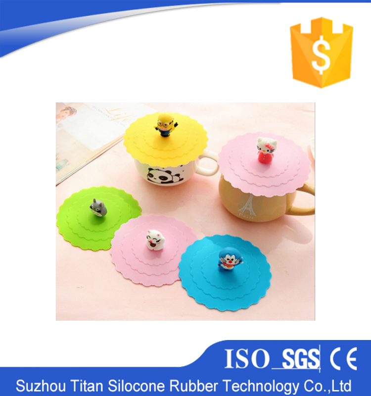 New Model Hot Selling Silicone Tea Cup Cover - Trade Assurance (750x800), Png Download