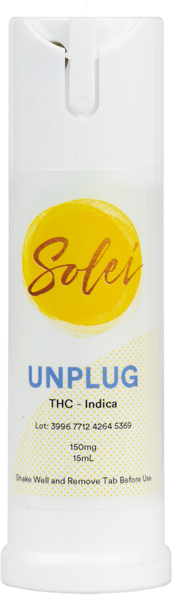 Solei Oral Spray Medical Cannabis Florida - Bottle (1200x1201), Png Download