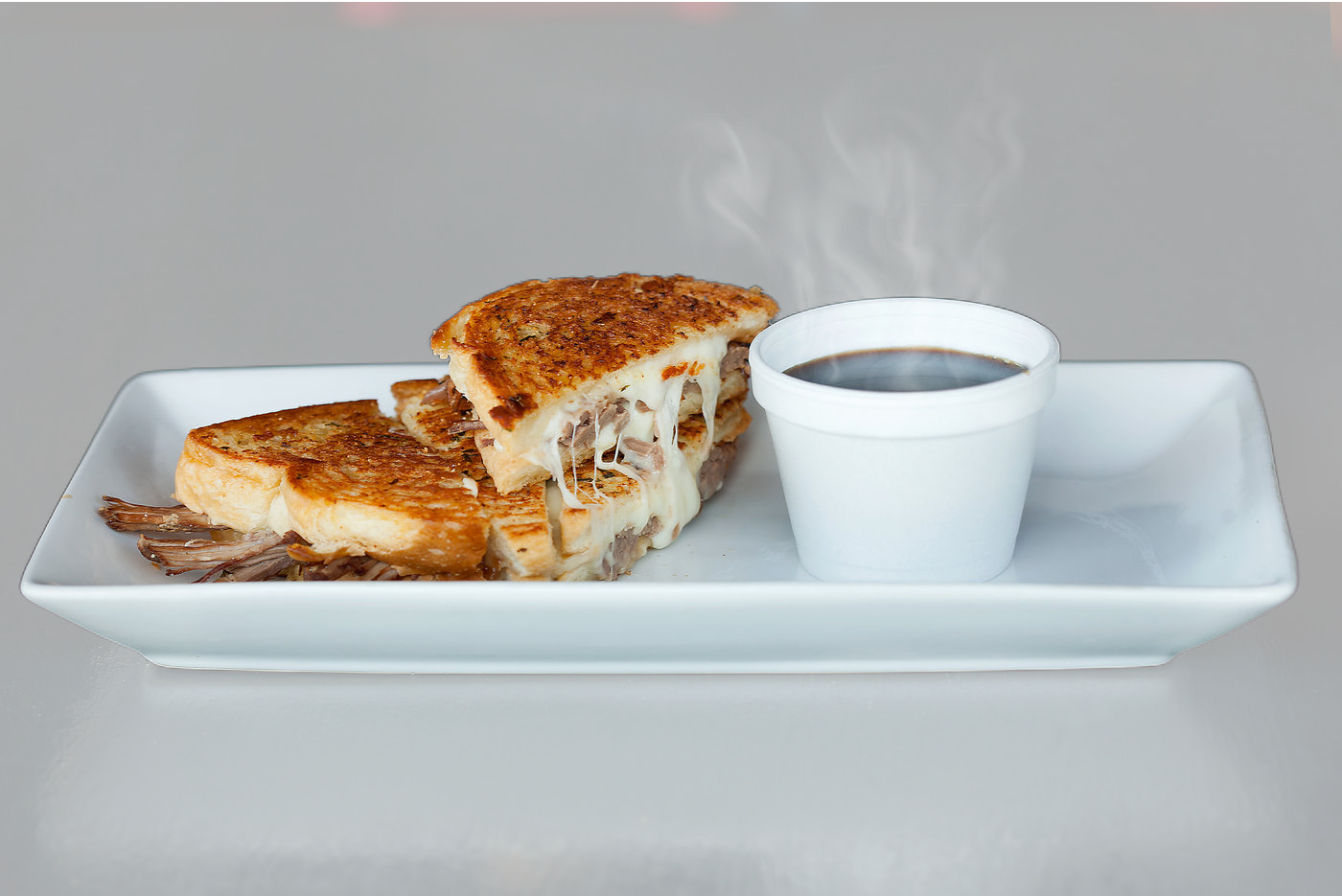 The Philly Grilled Cheese - Toast (1400x935), Png Download