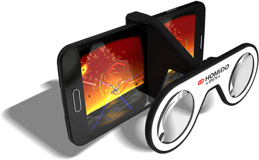 Free Png Download Homido Mini Vr Png Images Background - Homido Mini Vr (850x634), Png Download