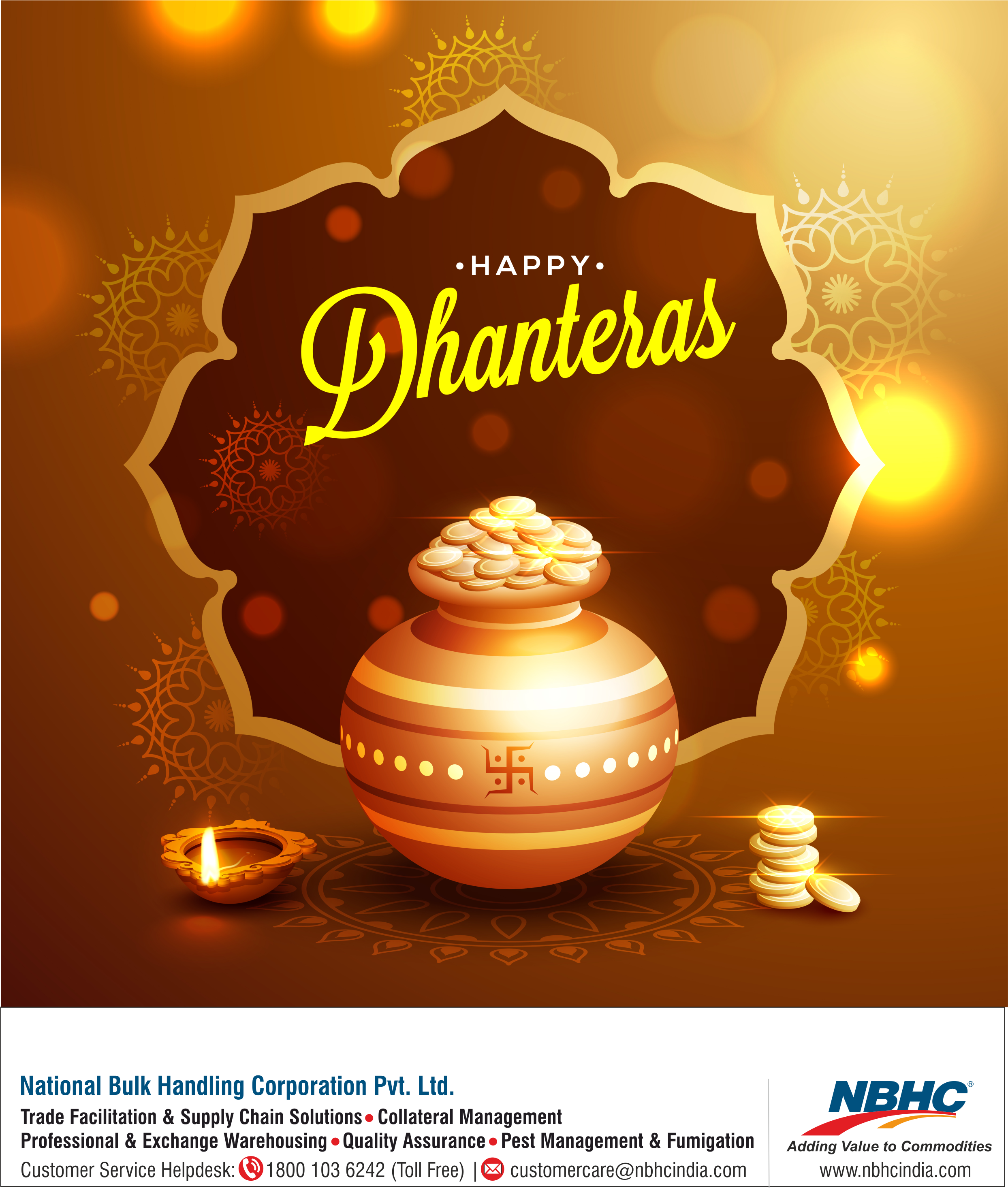 Happy Dhanteras - - Happy Dhanteras (2488x2933), Png Download