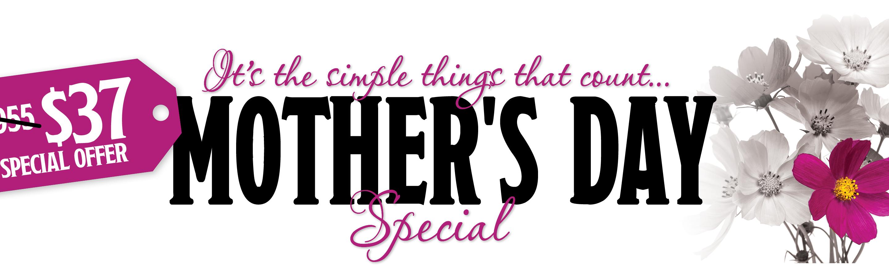 Mothers Day 2018 Special Header Tag - Calligraphy (2880x861), Png Download