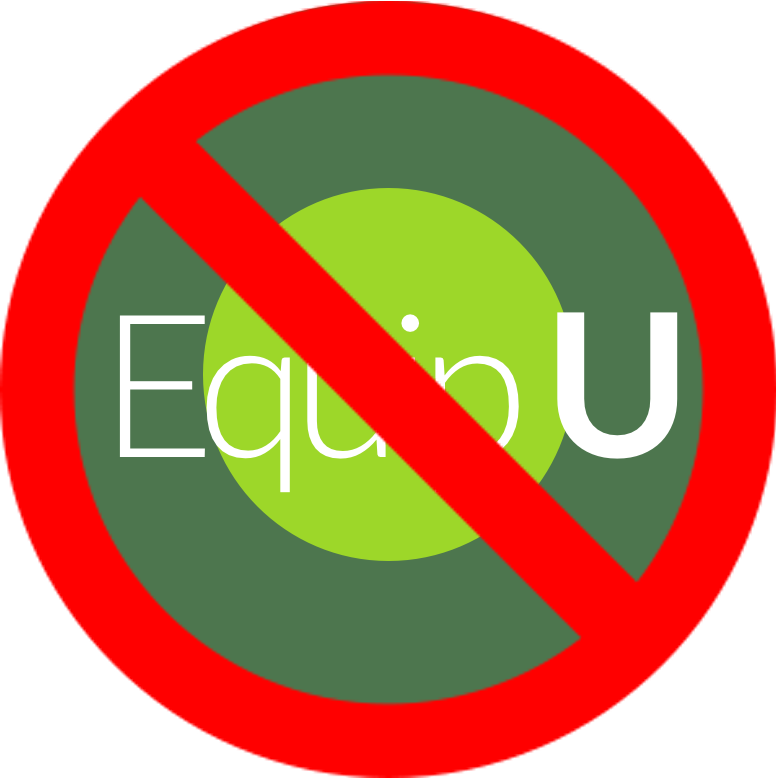 No Equip U (776x778), Png Download