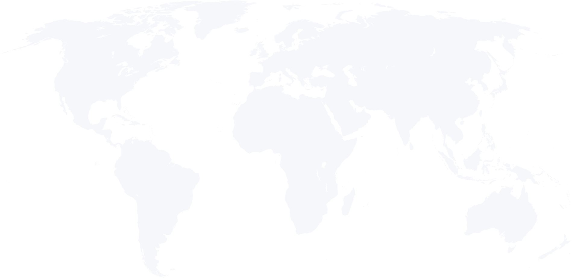 Overview Of Countries - North America Region On World Map (1920x1000), Png Download