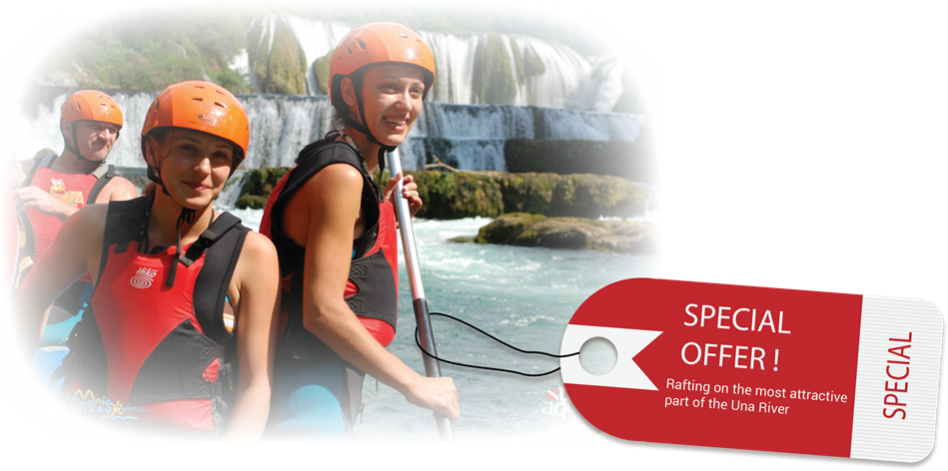 Rafting Tour Štrbački Buk Loskun - Boating (956x482), Png Download