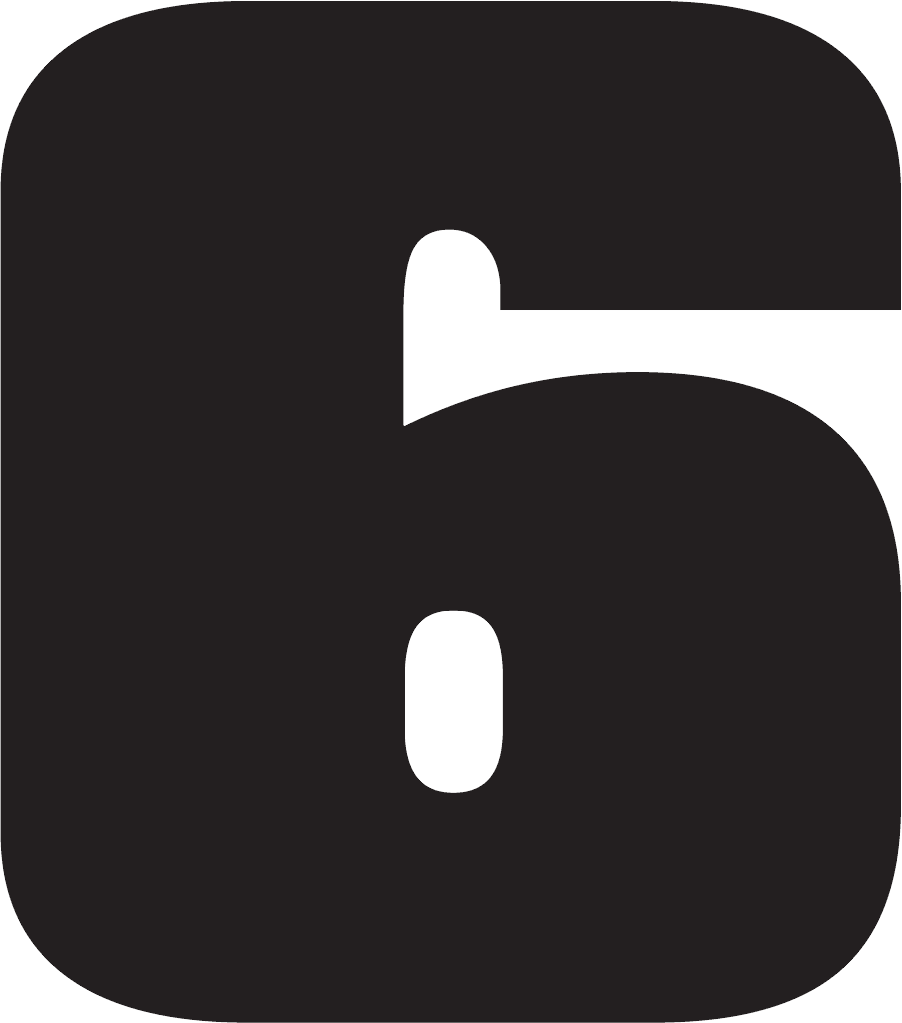 6 Transparent Png File (902x1023), Png Download