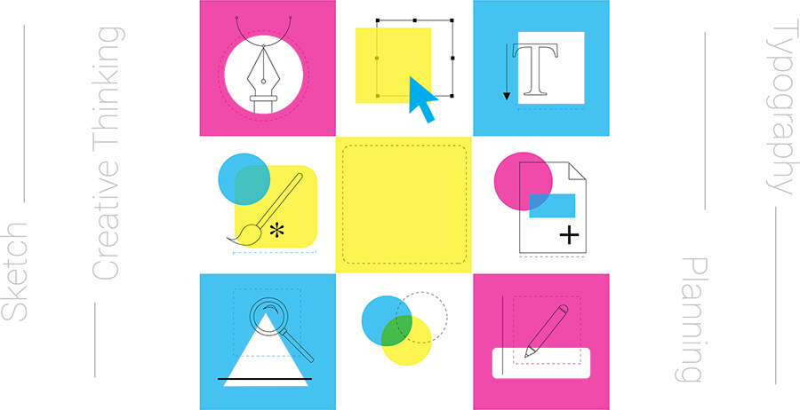 Graphic & Creative Design Company In India - Diagram (900x462), Png Download