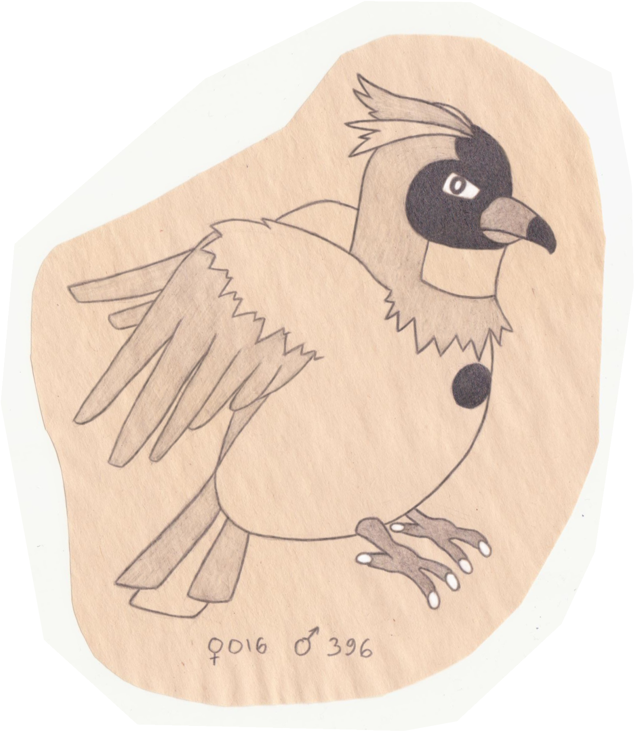 Tiny Bird Pokemon - Junco (1280x1493), Png Download