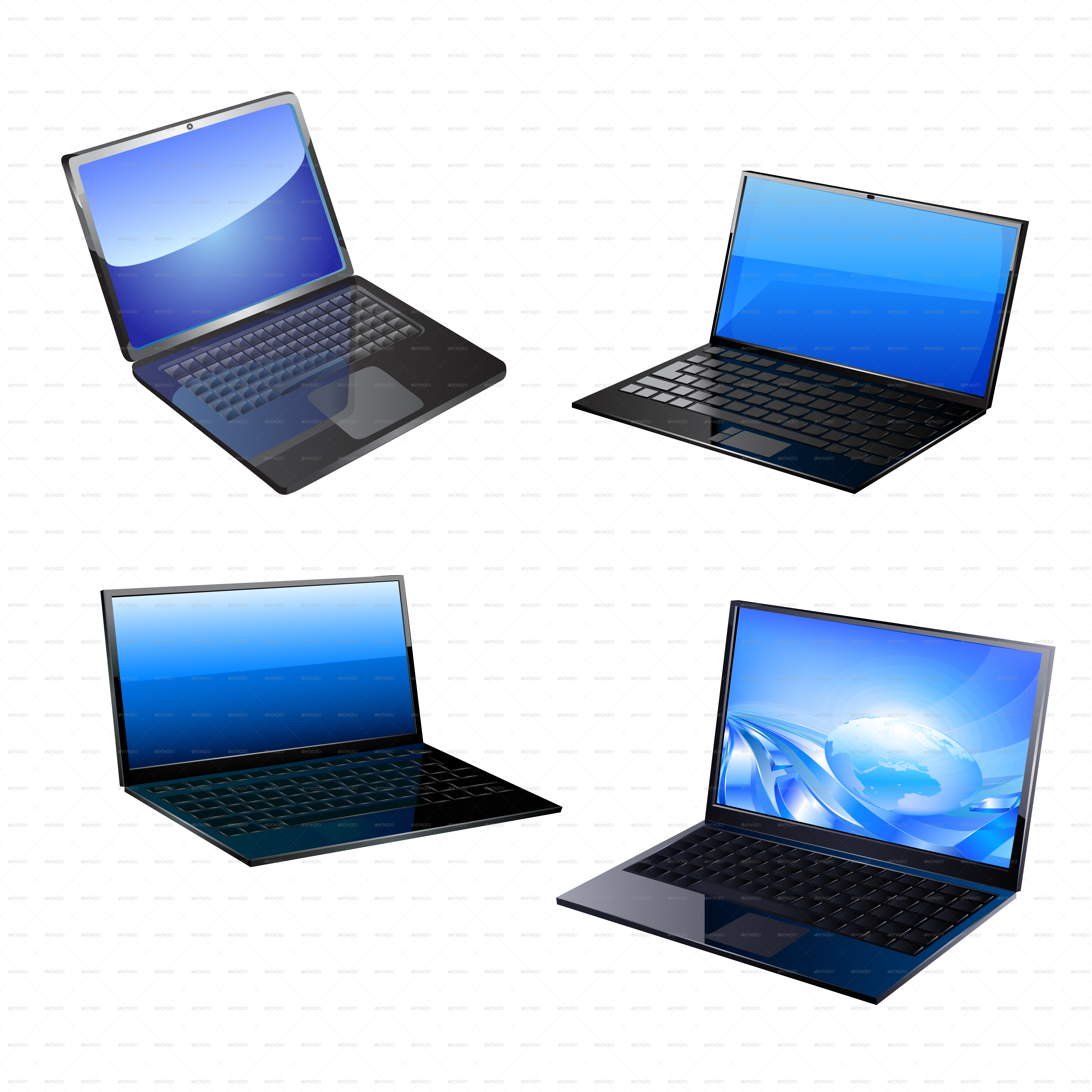 Laptop/laptop Set 5900 Laptop/laptop Set 5900 - Laptop Icon (5900x5900), Png Download