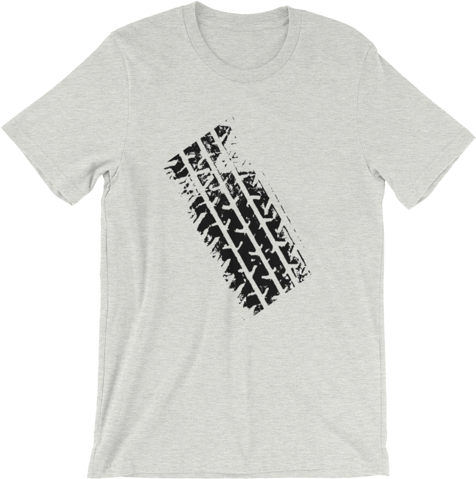 Tire Track T Shirt From The Grand Tour Grey - Shirt (1000x1000), Png Download