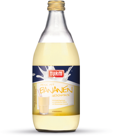 Turm Banane Web - Milchmischgetränke Turm (750x750), Png Download