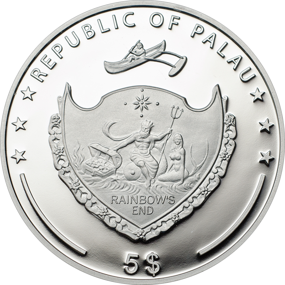 Golden Gate Bridge - 1 Oz Silver Coin 2019 (910x910), Png Download