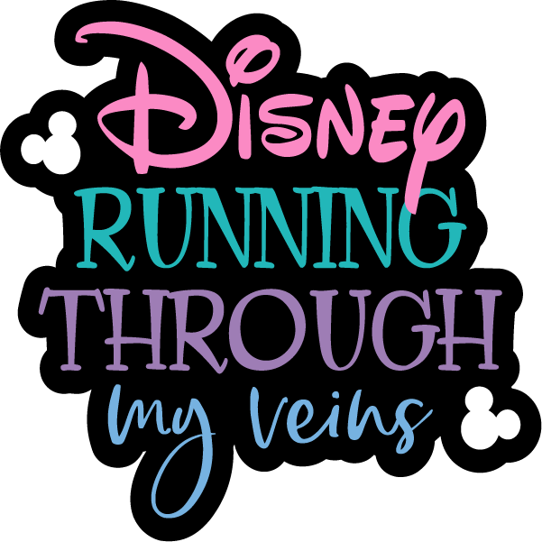 Disney Running Through My Veins Sticker - Disney Channel (601x601), Png Download