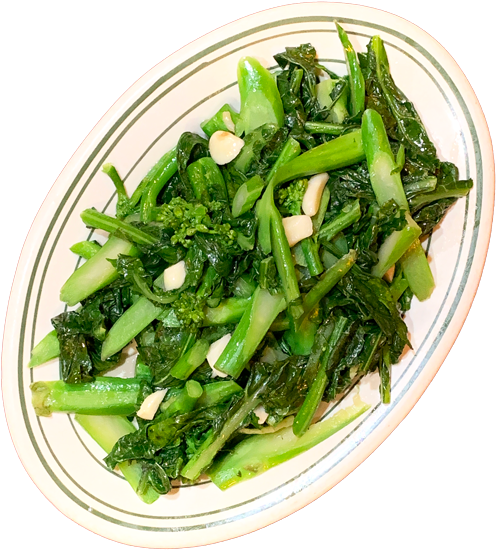 Chinese Broccoli Garlic - Water Spinach (575x575), Png Download