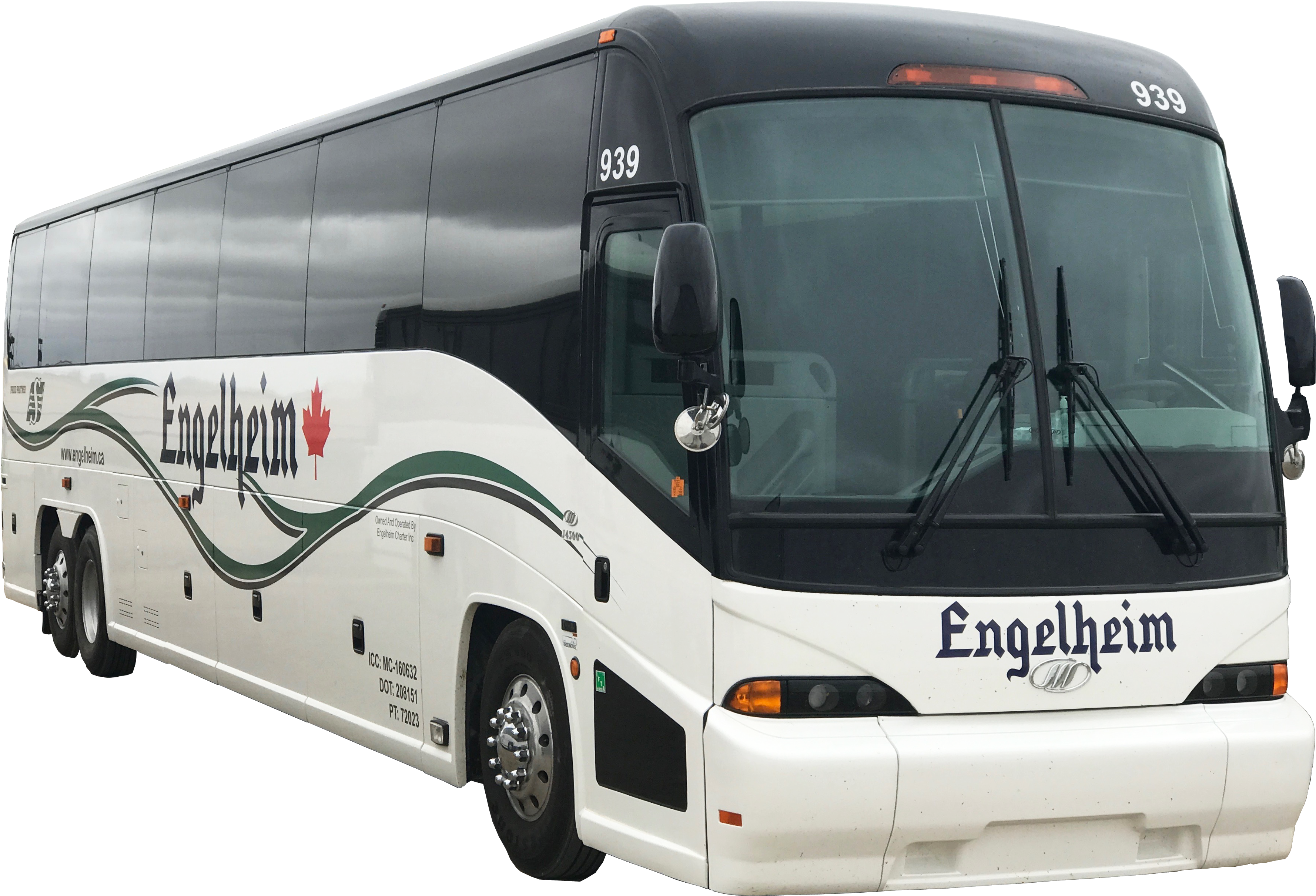 Engelheims Buses - Tour Bus Service (3854x2890), Png Download