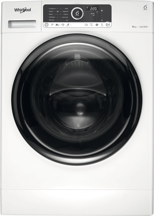 Whirlpool Supreme Care 9014 9 Kg White 31172 Washing - Whirlpool Company Washing Machine (635x830), Png Download