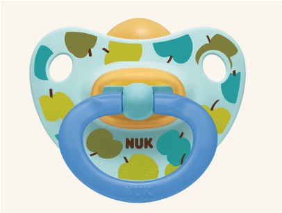 Nuk Classic Happy Kids, Latex Pacifier 18-36m, 10,737,816, - Illustration (800x600), Png Download