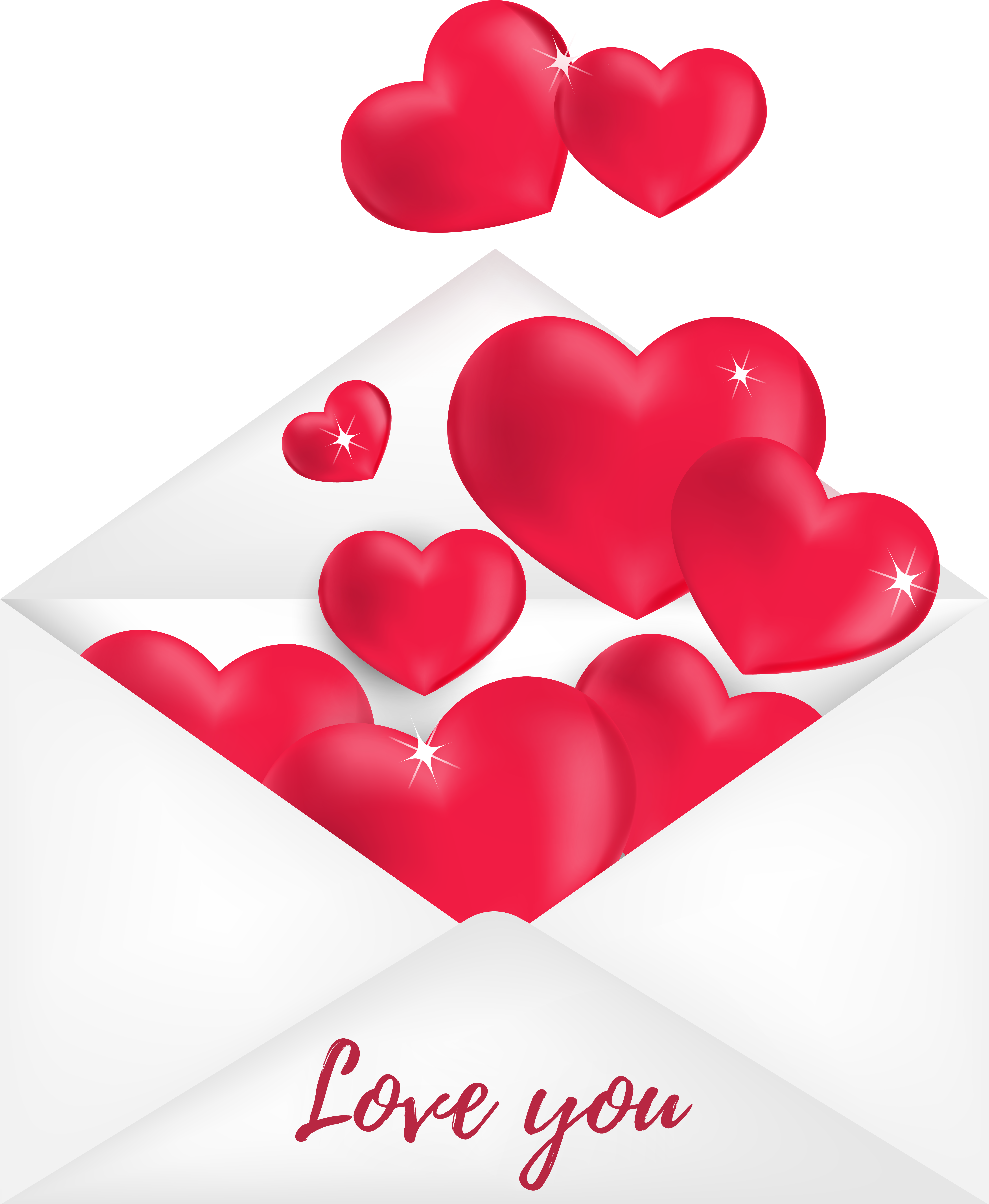Envelope Transparent Png (6595x8000), Png Download