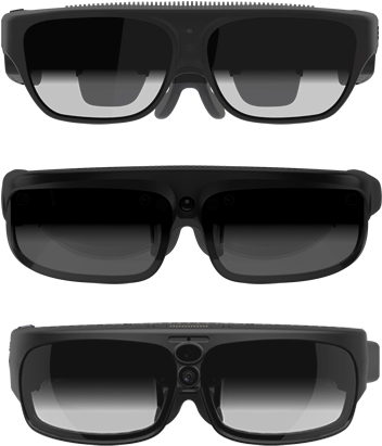 Meet Our Products - Smartglasses (448x510), Png Download