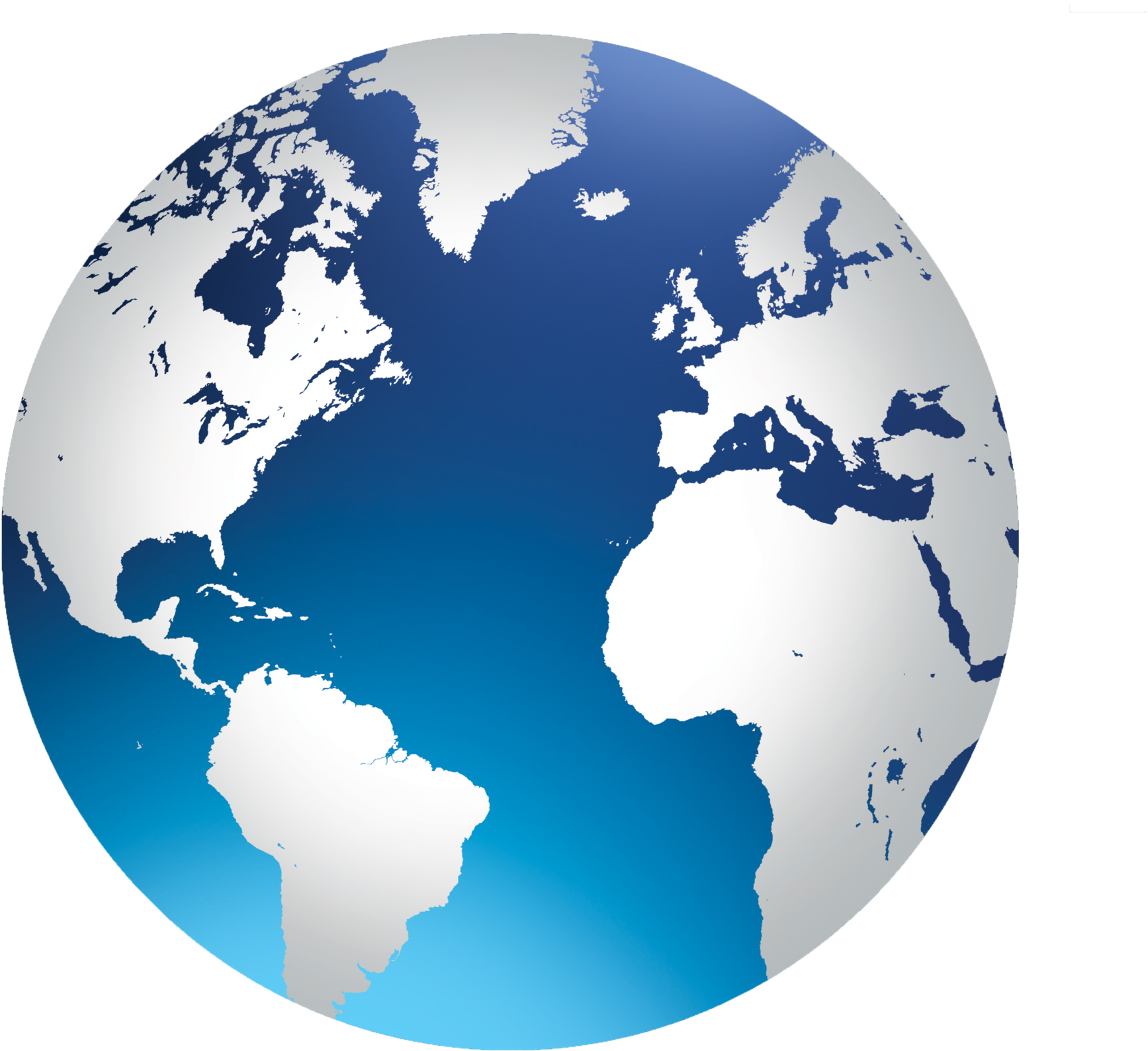 China And America Globe (1960x1633), Png Download