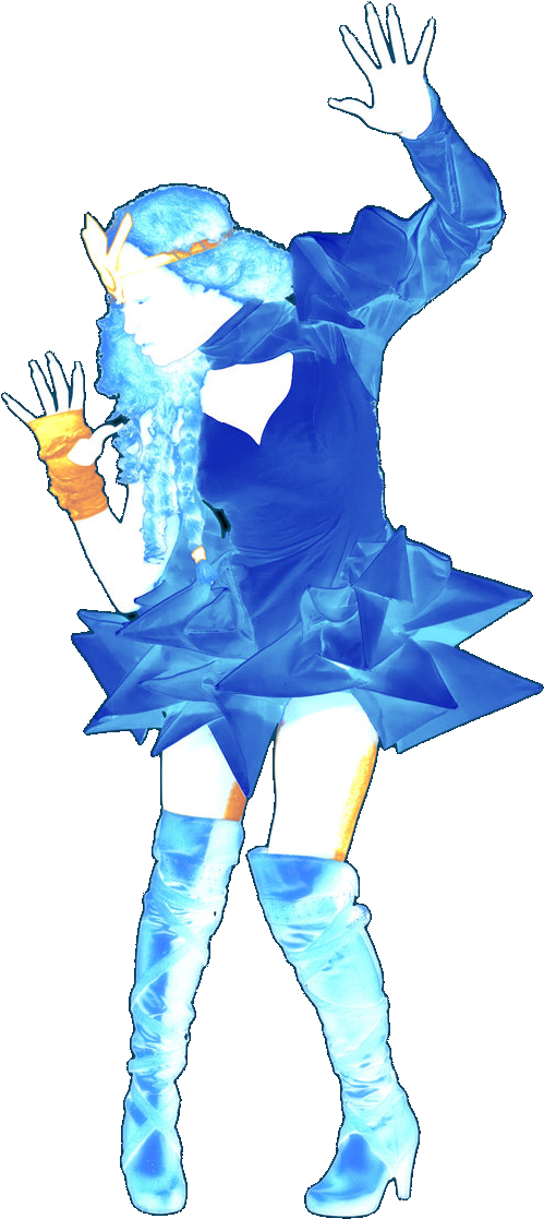 She Wolf - Just Dance She Wolf Png (875x1250), Png Download