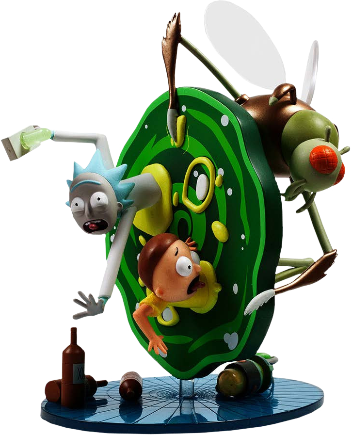 Rick - Rick And Morty Vinyl Figure (726x897), Png Download