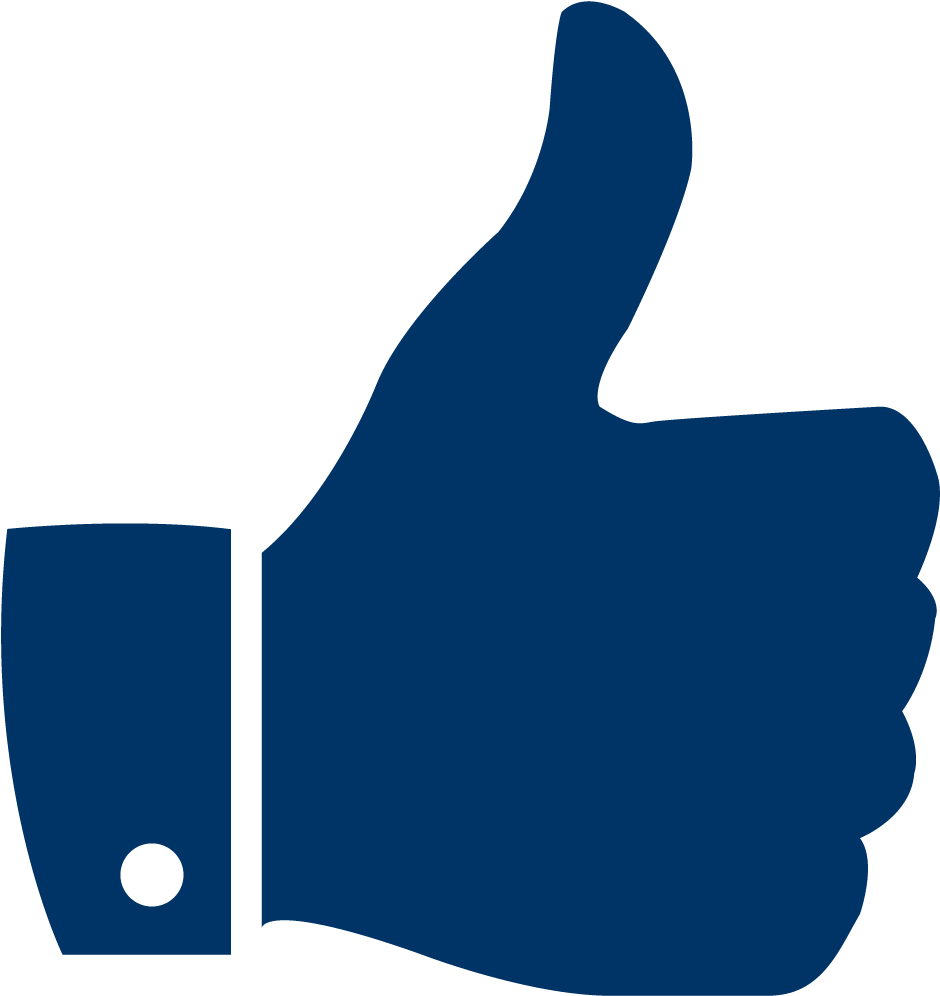 Free Icons Png - Facebook Thumbs Up (1024x1024), Png Download