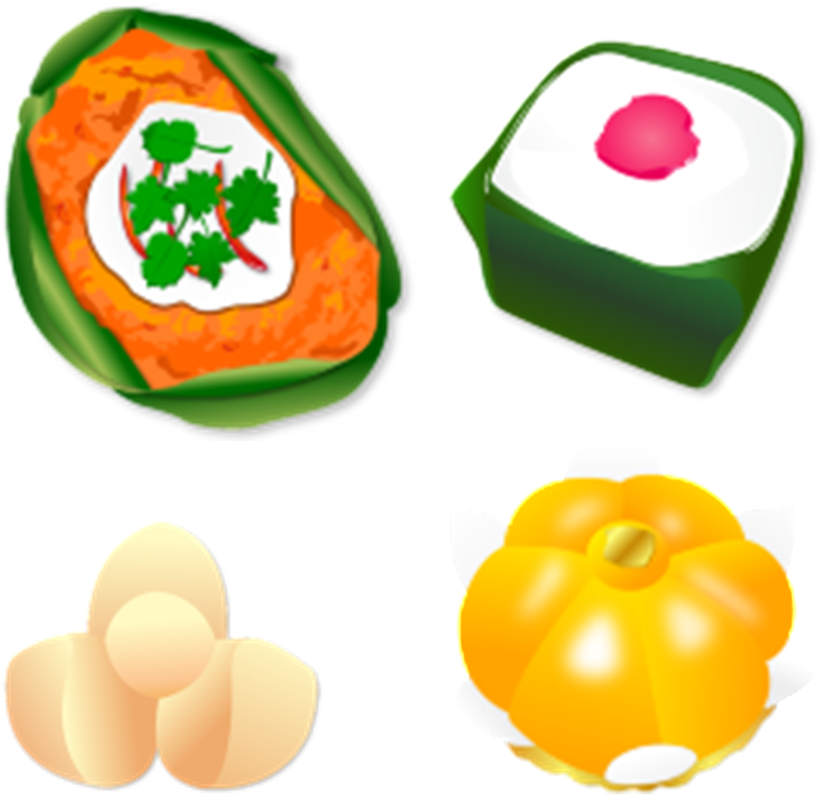 Aesthetic Cartoon Pastry Food Png - Vector Graphics (1024x1024), Png Download